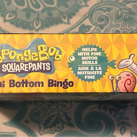 Nickelodeon SpongeBob SquarePants Bingo Game - Multicolor - Picture 3 of 3